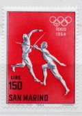1964 San Marino - XVIII Olimpiade Tokyo.jpg
